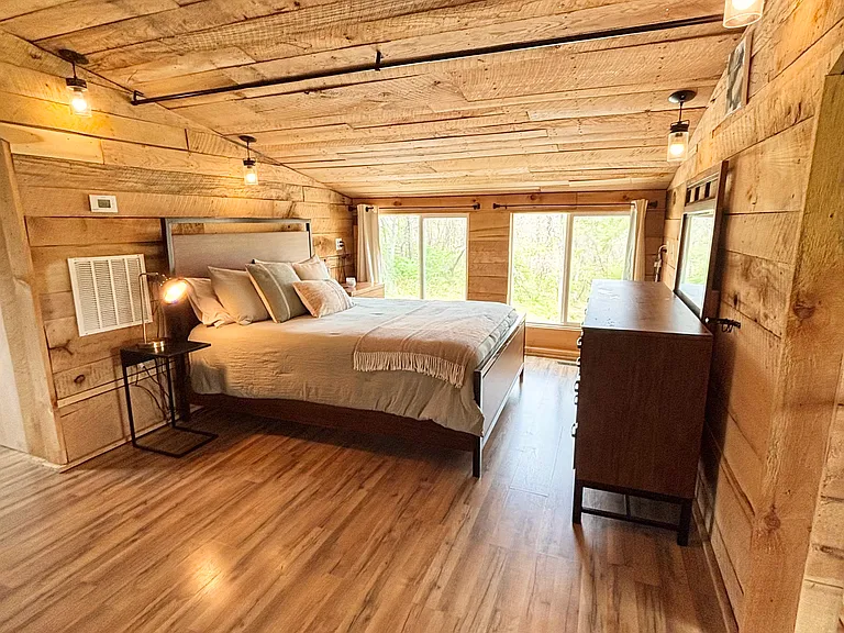 bedroom area open space