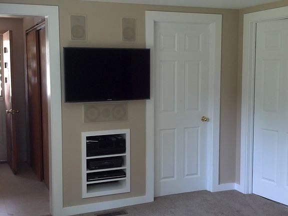 in wall surround speakers