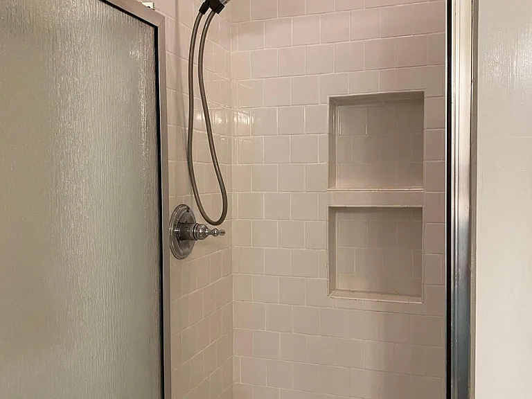 Shower in master bath.