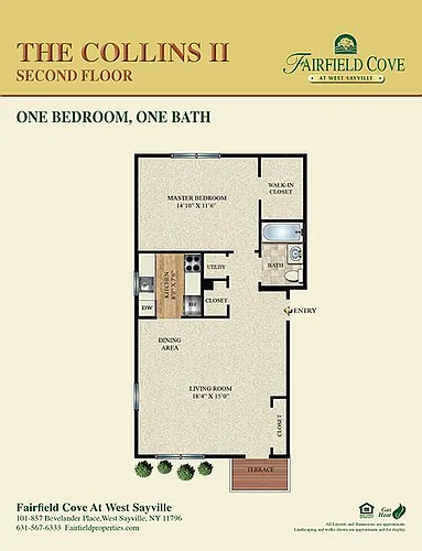 Floor plan The Collins II