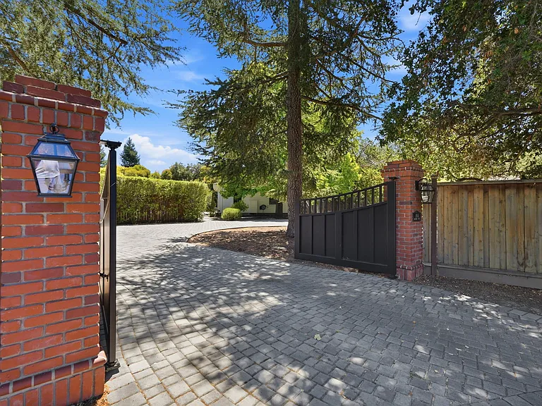 Private gated entrance