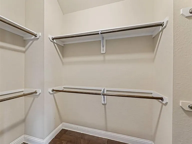First floor bedroom closet