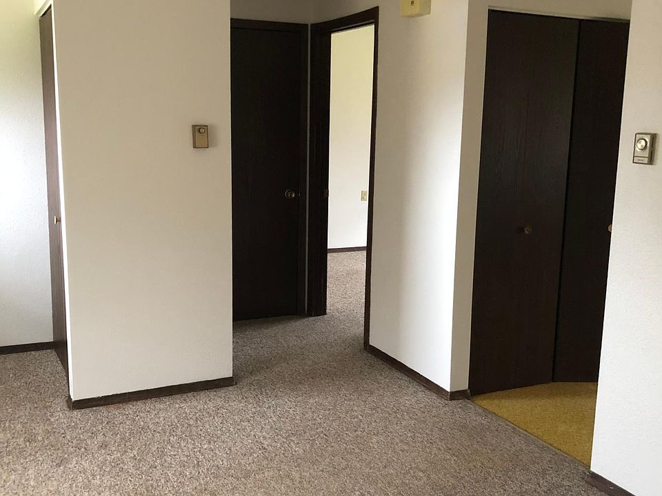 Living room with kitchen to the right