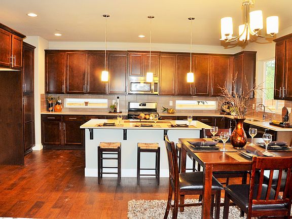 Pictures are of model home