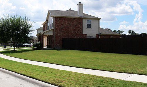 Front lawn view