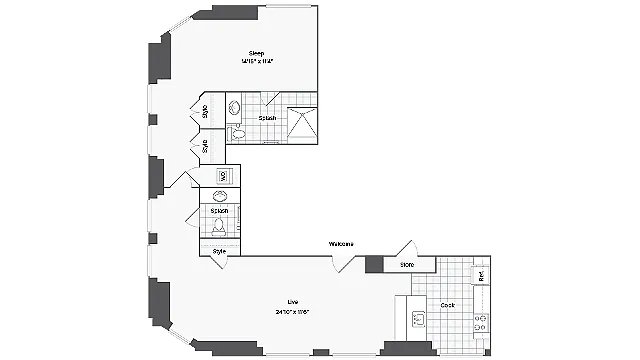 Floor plan Aventura