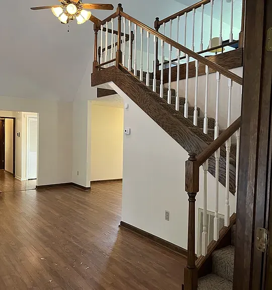 Entrance to loft