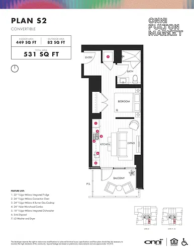 Floor plan Plan S2