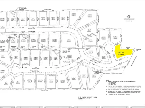 LOT 40 Olde Towne Dr, Pontotoc, MS 38863