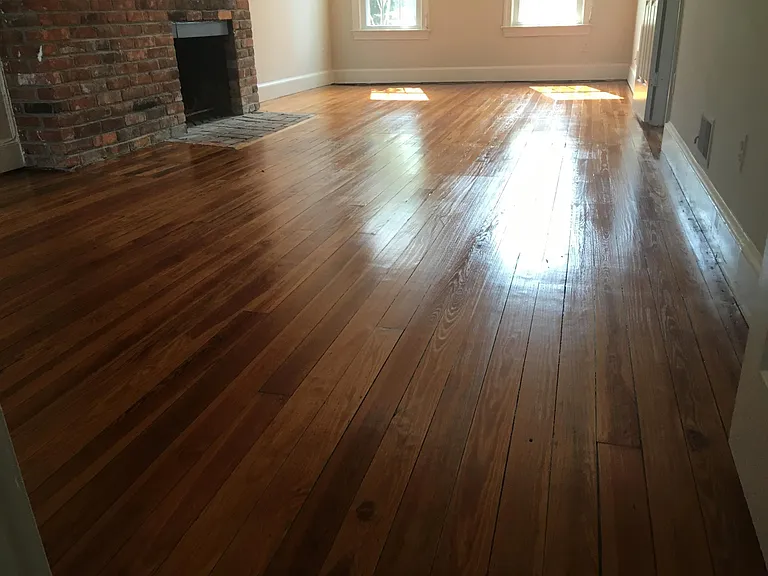 refinished hardwoods