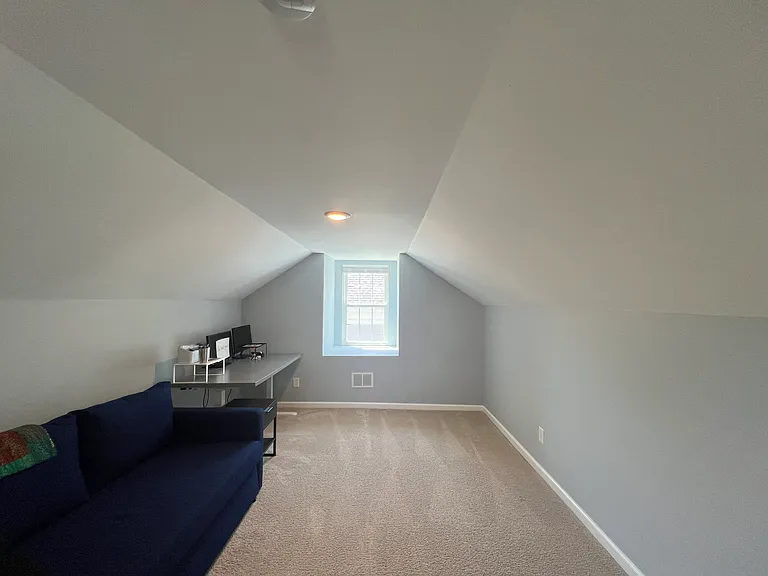 Attic bedroom