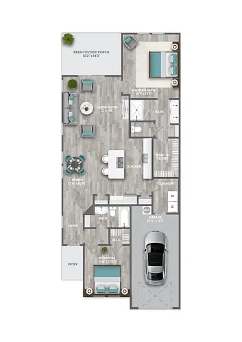 Floor plan The Mangrove