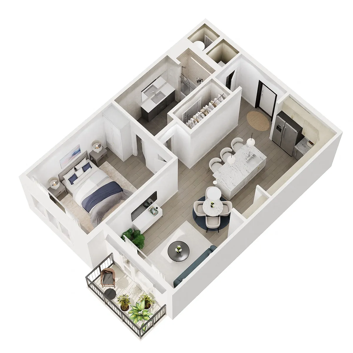 Floor plan A2a
