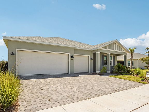 Exterior of the Cardinal floorplan at 16435 Marsh Lane.