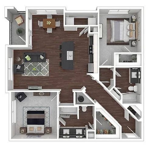 Floor plan B3-E