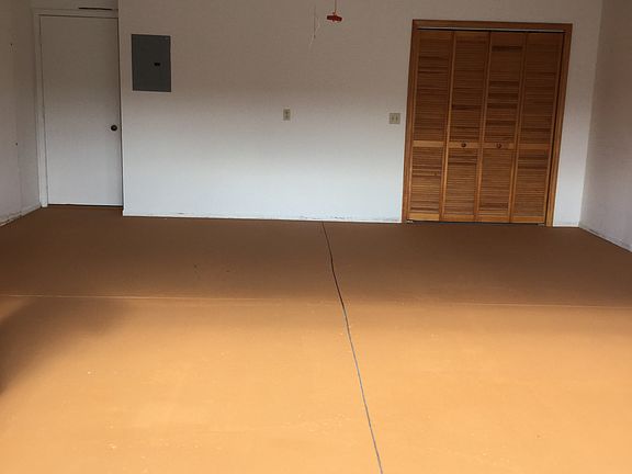  2 car garage newly painted