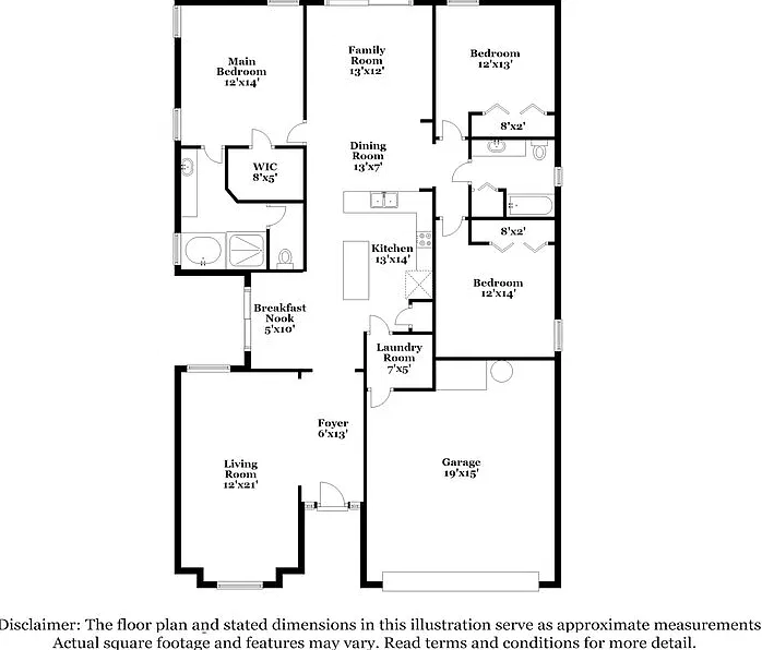 3 bed, 2.0 bath, 1835 sqft, $2,025 — Photo 2