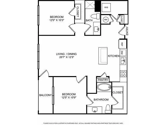 Floor plan Ashbury