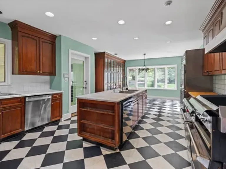 Large custom kitchen