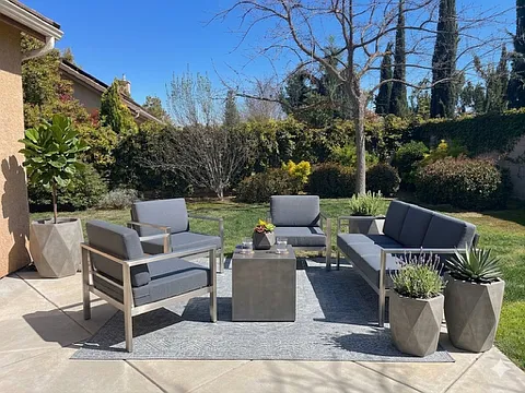 Back yard patio