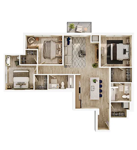 Floor plan Vale