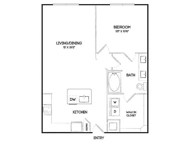 Floor plan A5D