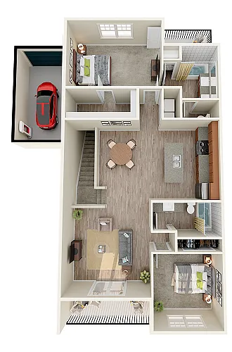 Floor plan The Ranger