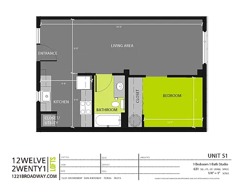 Floor plan S1