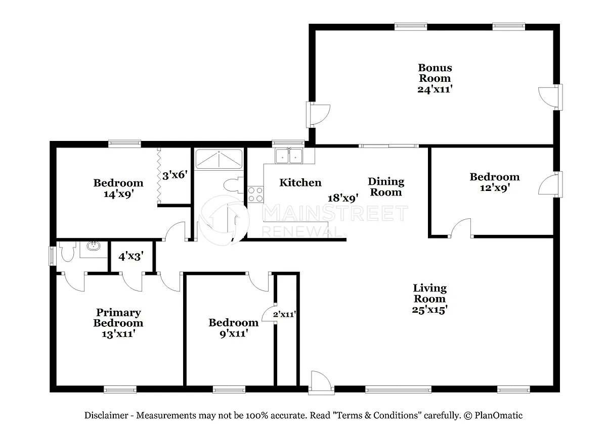 Floor Plan - 6645 Gunnell Ct