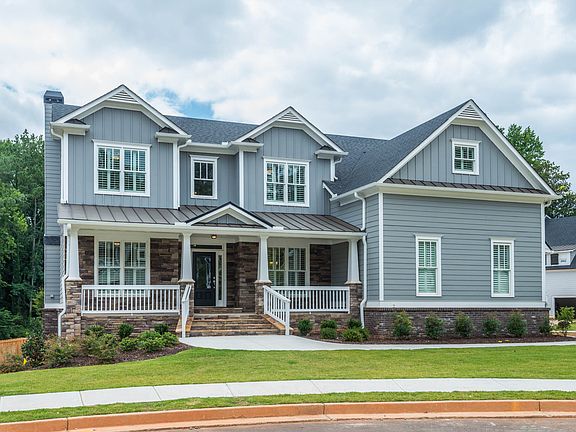 Glenbrook II. New Construction. Representation of Home. Actual home will have front-facing garage.