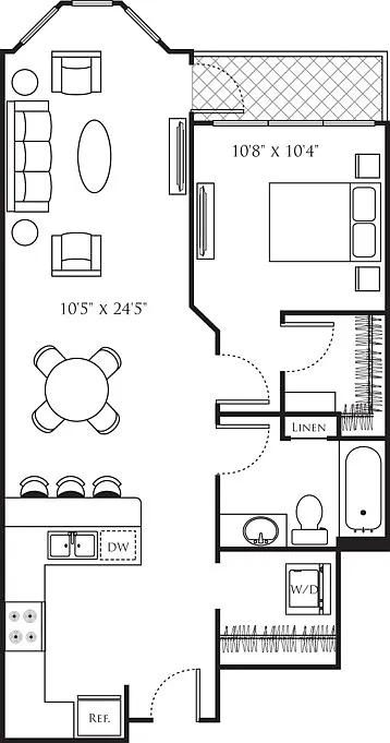 Floor plan A23 Premium