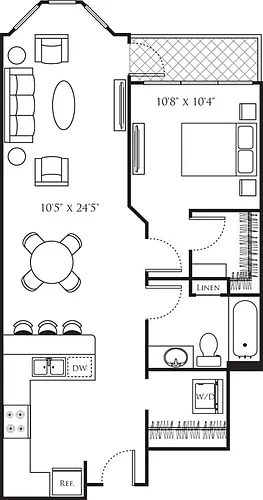 Floor plan A23 Premium