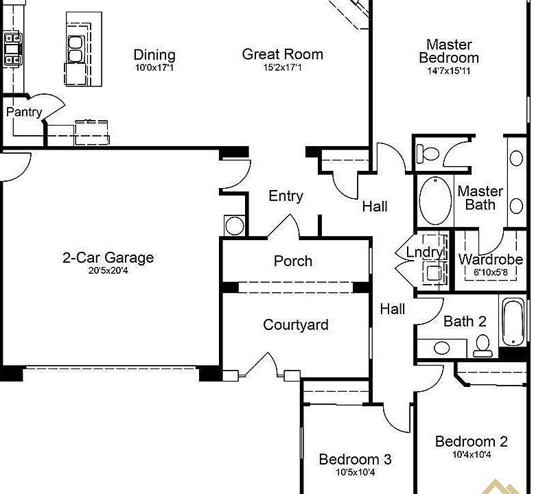 2nd image of 5519 Crystal Cascade Ln