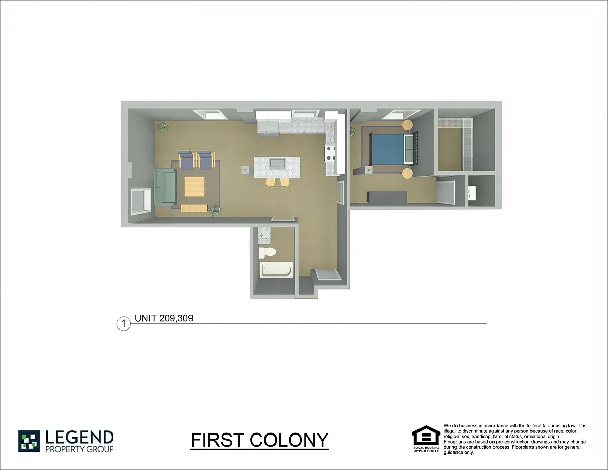 Floor plan 209