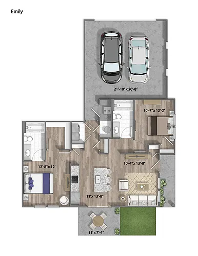 Floor plan Emily