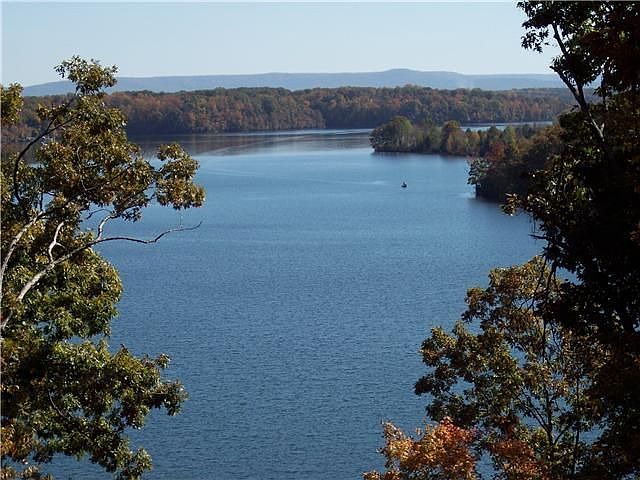 The view from the back of the house