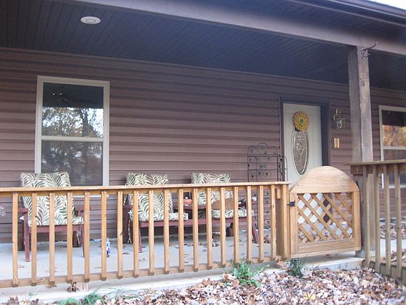 Covered front porch