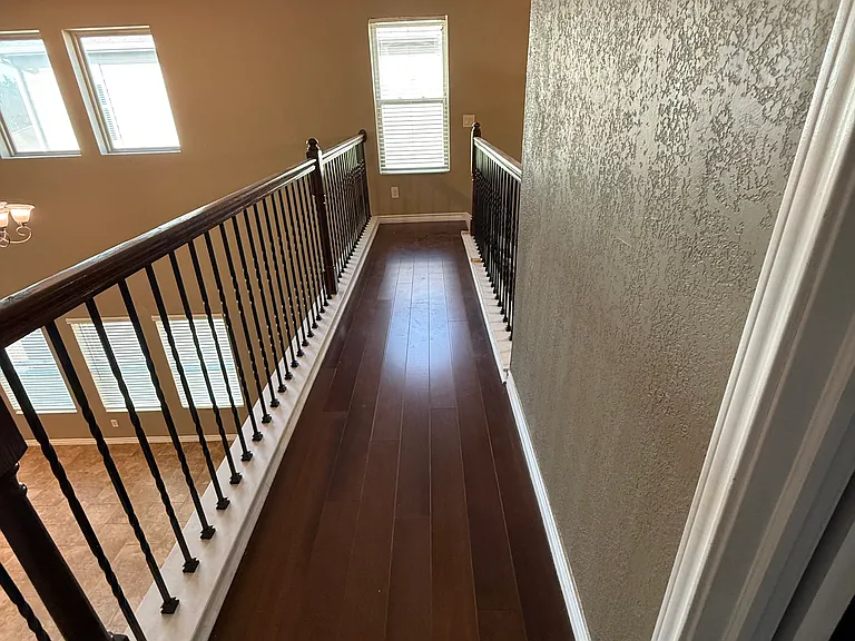 Real wood custom paneled floors upstairs are just beautiful and quiet as your guests enjoy the beautiful views from the 2nd story bedrooms