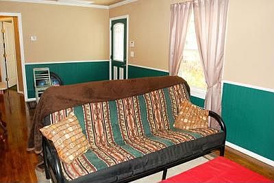 Front door leads into nice living room