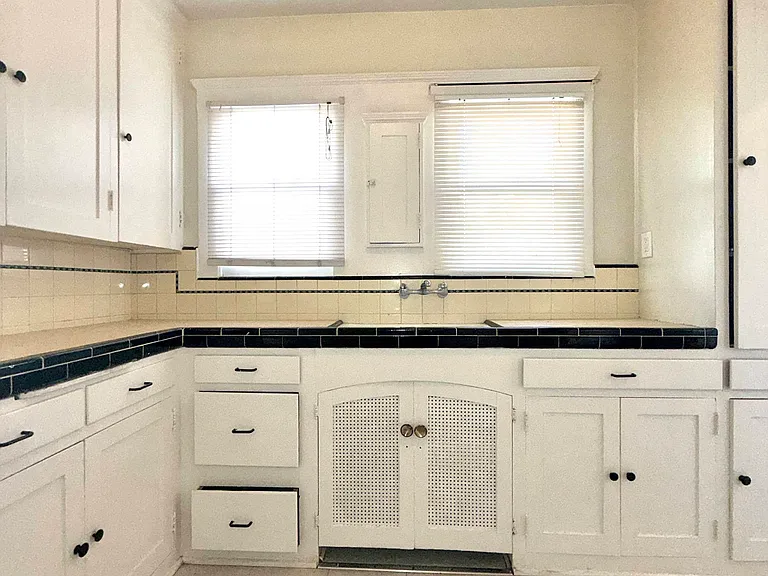 Kitchen - lots of cupboards -