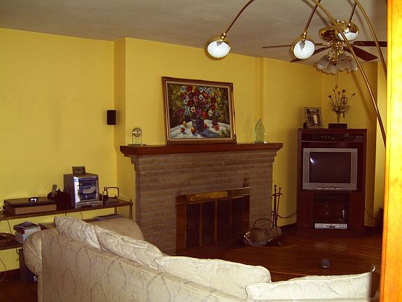 Fireplace in Living Room