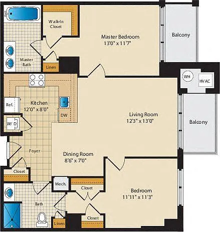 Floor plan Napoli