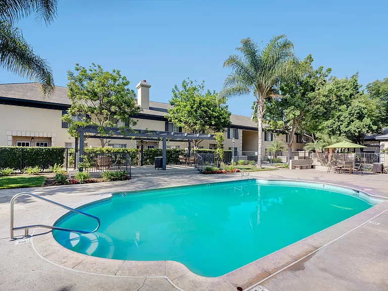 One of Three Sparkling Swimming Pools
