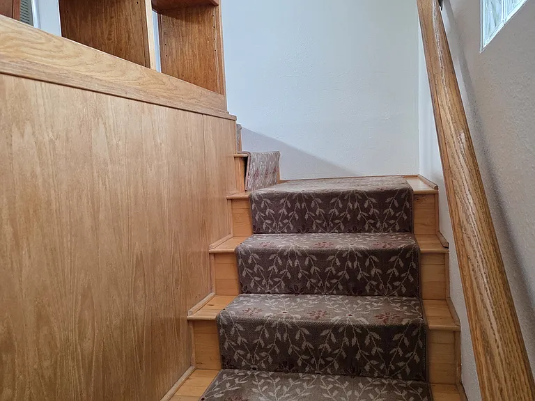 Stairway to second floor