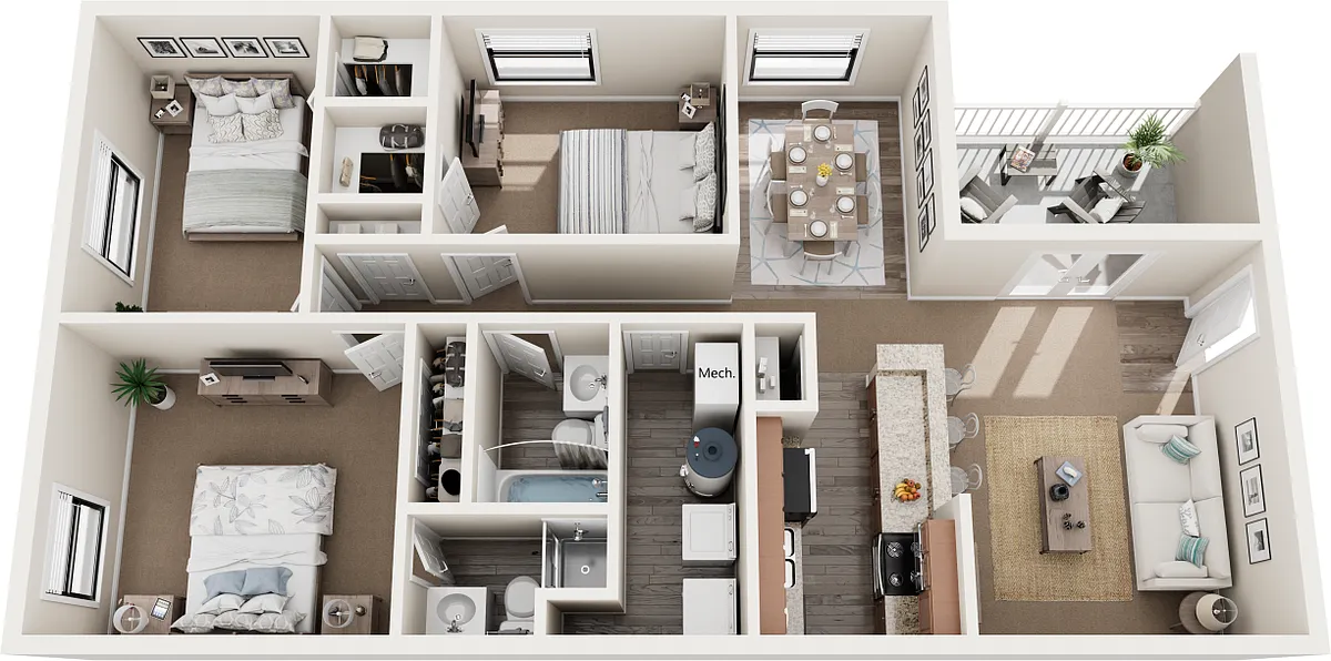 Floor plan Palmetto