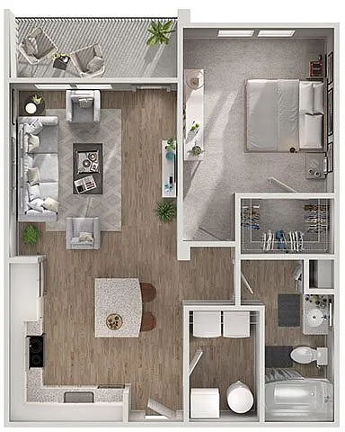 Floor plan A1A