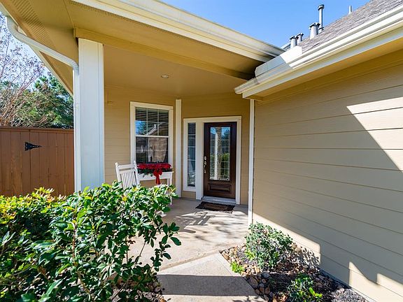 Covered front porch