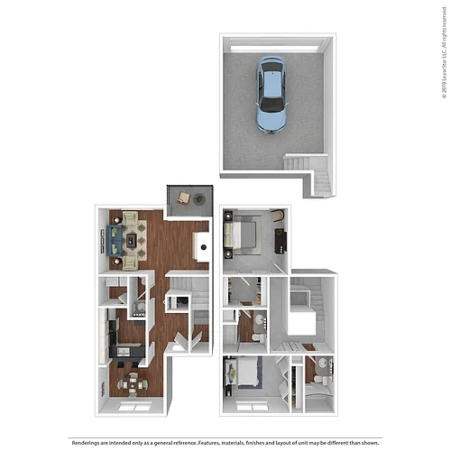 Floor plan 2x2.5 Clydesdale