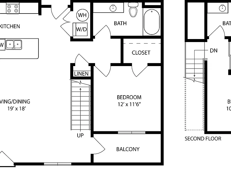 Fremont floor plan Peak 16