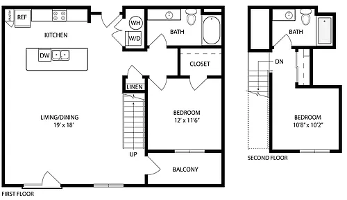 Floor plan Fremont